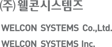 (주)웰콘시스템즈 WELCON SYSTEMS Co.,Ltd WELCON SYSTEMS Inc Logo Type